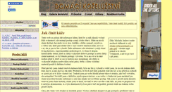 Desktop Screenshot of kozeluzstvi.cz