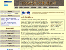 Tablet Screenshot of kozeluzstvi.cz
